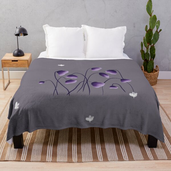Item preview, "Midnight Meadow" - Moody Floral Pattern designed and sold by LYAN-STORE.