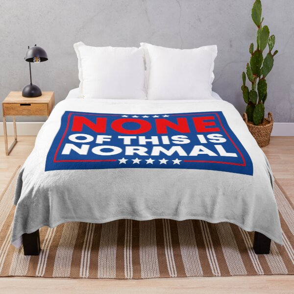 Item preview, None Of This Is Normal - Abolish ICE Activism designed and sold by PixVib.