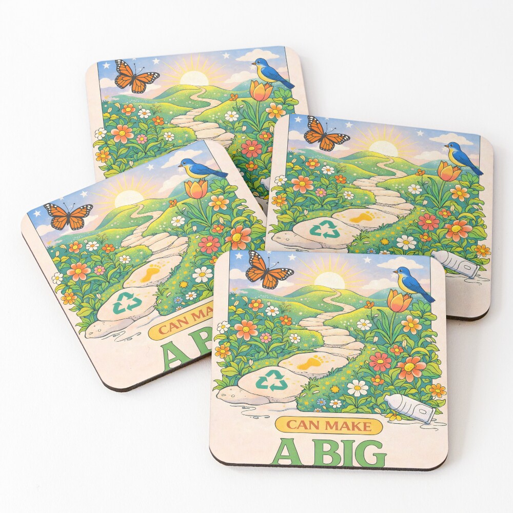 Item preview, Coasters (Set of 4) designed and sold by Toddlostproject.
