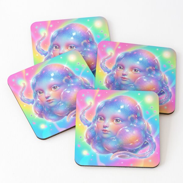 Item preview, Dreamy Cosmic Jelly Friend with Sparkle and Shine designed and sold by maboroshilab.