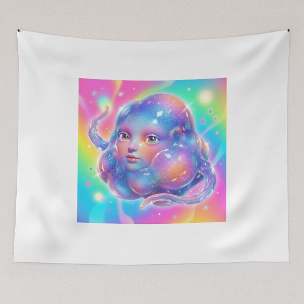 Item preview, Dreamy Cosmic Jelly Friend with Sparkle and Shine designed and sold by maboroshilab.