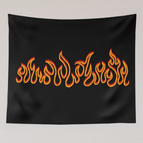 Item preview, Fire Flames Blaze Outline designed and sold by CDPrintsDesigns.