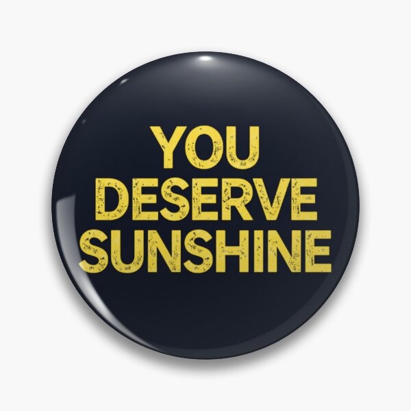 Item preview, You Deserve Sunshine Yellow Typography Art designed and sold by EchoPrint Co..
