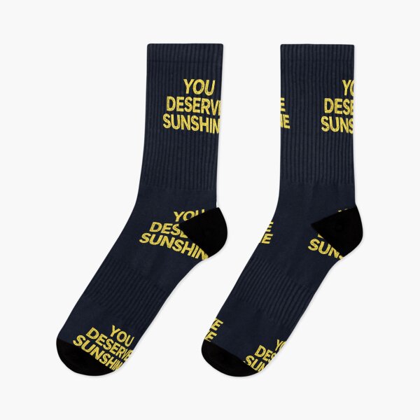 Item preview, You Deserve Sunshine Yellow Typography Art designed and sold by EchoPrint Co..