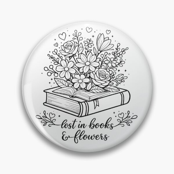Item preview, Lost in books & flowers designed and sold by my-trendy-shop.