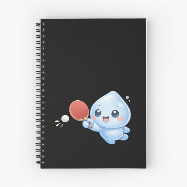 Item preview, Cute Water Drop Playing Table Tennis designed and sold by Moonya26.