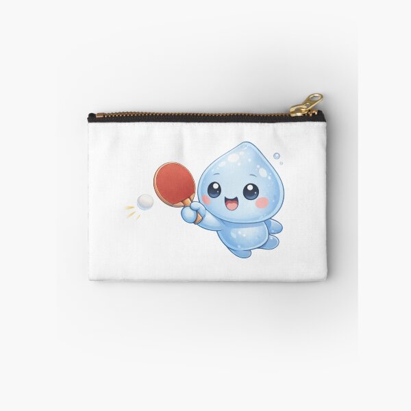 Item preview, Cute Water Drop Playing Table Tennis designed and sold by Moonya26.