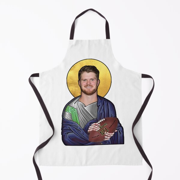 Item preview, Saint Sam Darnold of the Seattle Seahawks designed and sold by Pop Culture Bling.