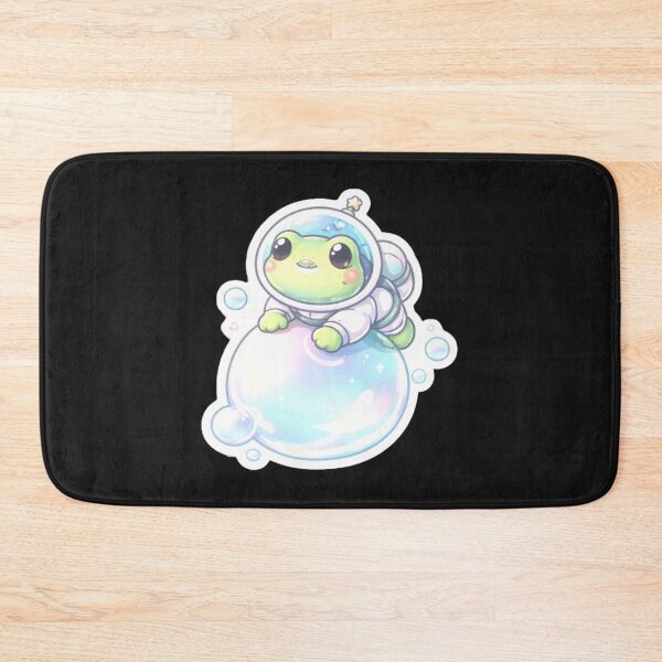 Item preview, Dreamy Bubble Riding Frog Astronaut designed and sold by kelseyramona.
