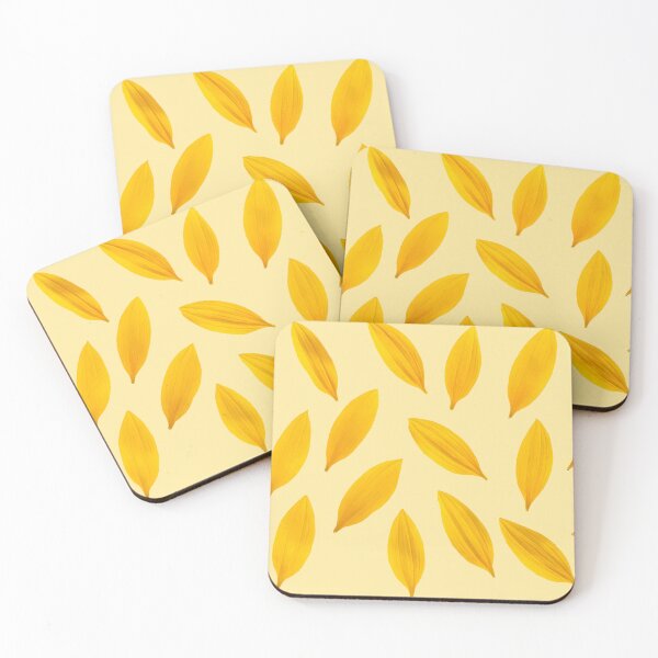 Item preview, Golden Scatter – 20 Yellow Sunflower Petals Cutout designed and sold by EmeraldeaArt.