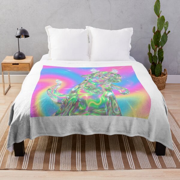 Item preview, Vibrant Holographic Bull Creature designed and sold by maboroshilab.
