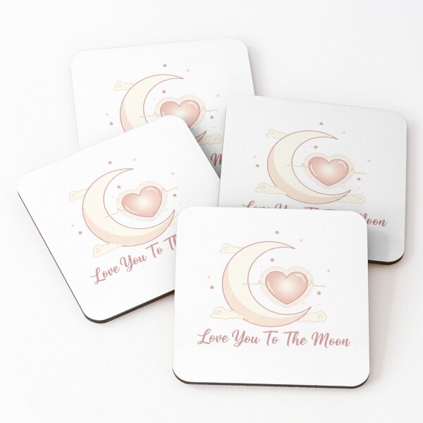 Item preview, Love You To The Moon designed and sold by StickVerse by Owais.