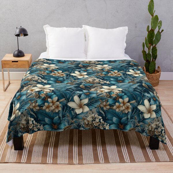 Item preview, Cute Tropical Flower Print  - Flower Bouquet Pattern  - Gifts For Guys designed and sold by RoyalStarsPatts.