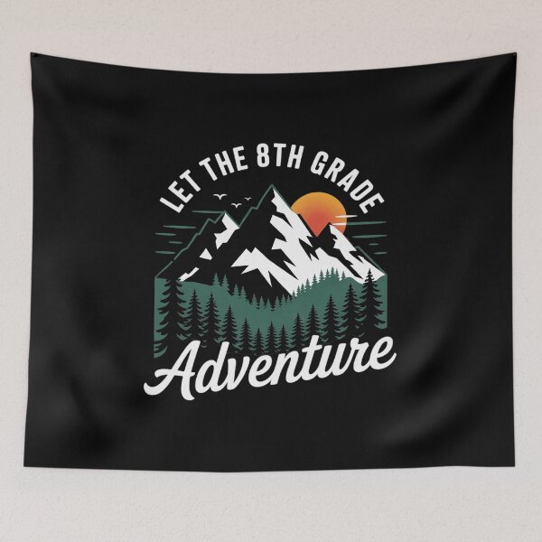 Item preview, Let The 8th Grade Adventure Begin First Day Of School2 designed and sold by angolinnArt.