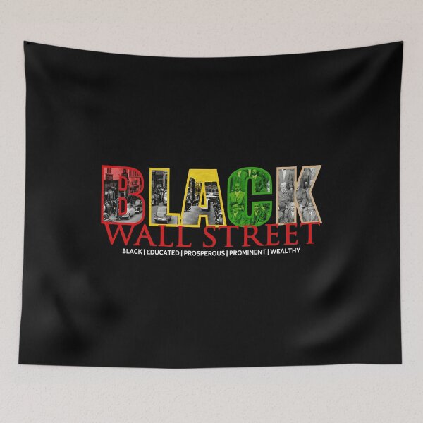 Item preview, Black Wall Street Vintage History Before And After designed and sold by DakirooStudio.