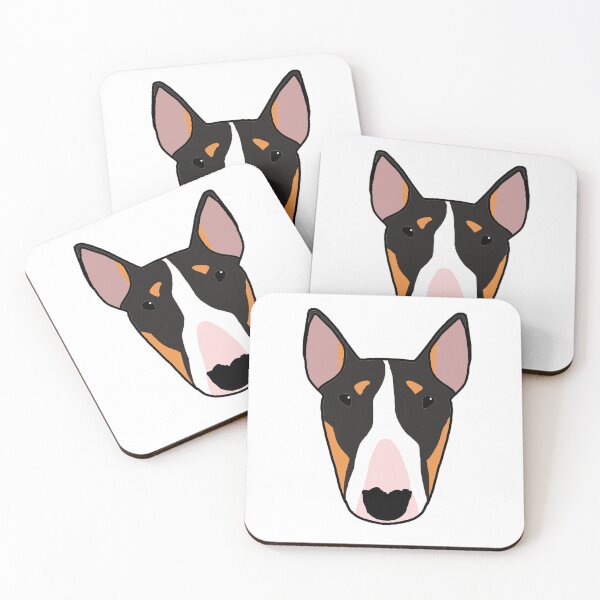 Item preview, Darcy The Bull Terrier designed and sold by emilydevineart.