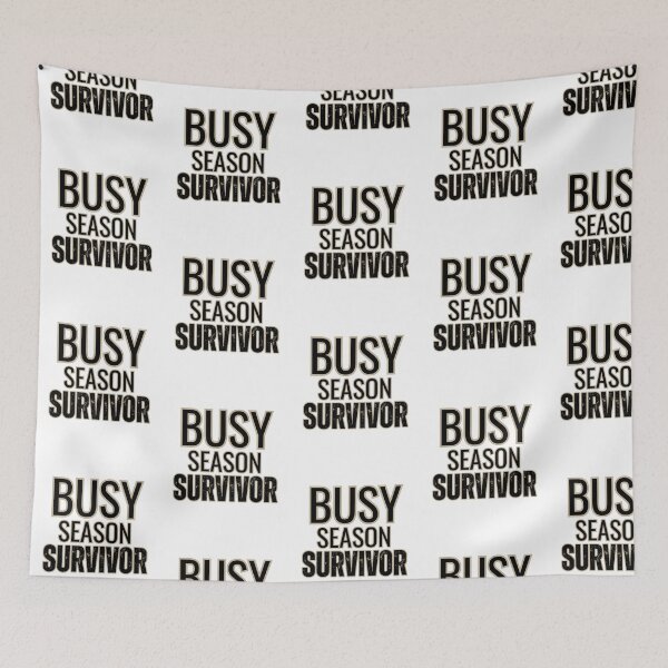 Item preview, Busy Season Survivor Shirt – Funny Accountant Busy Season Tee for Accounting & Audit Professionals designed and sold by arceeddesign.