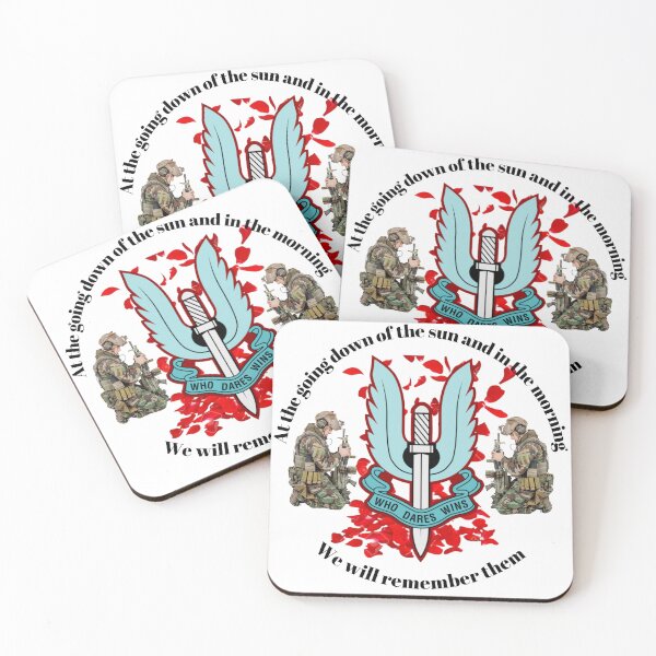 Item preview,  Special Air Service SAS we will remember them designed and sold by Bootneckstore.