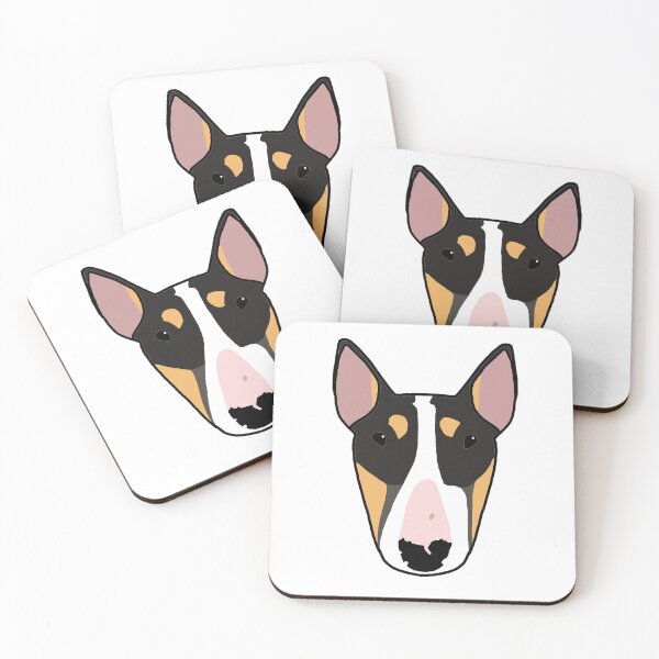 Item preview, Rubie Roo The Bull Terrier designed and sold by emilydevineart.