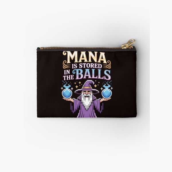 Item preview, Mana Is Stored in the Balls – Sorcerer Magic Fantasy Meme designed and sold by Redgiant87x.