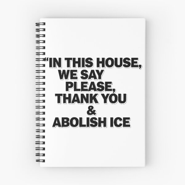 Item preview, ice out IN THIS HOUSE WE SAY PLEASE, THANK YOU & ABOLISH ICE  designed and sold by Uglyandcute.