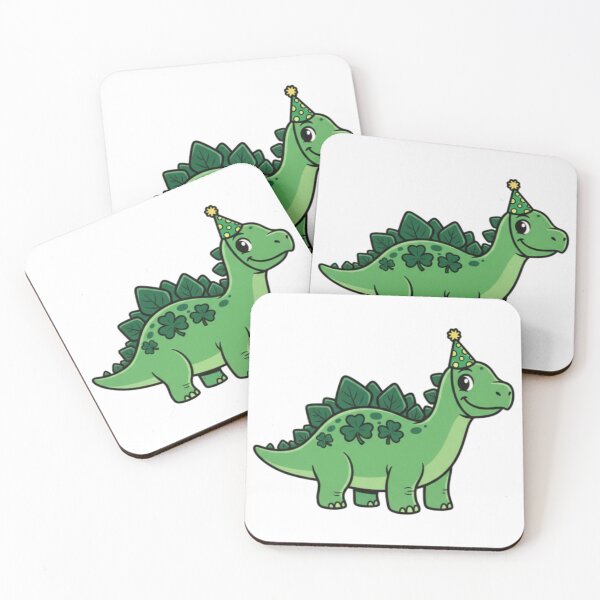 Item preview, Stegosaurus with clover scales designed and sold by JonysCreativeDesigns.