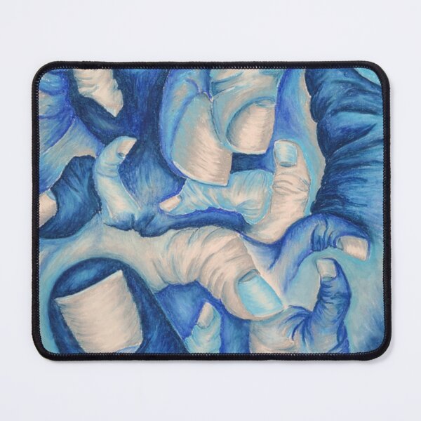 Item preview, Abstract Thumbs, Blue designed and sold by ArtOfSheri.