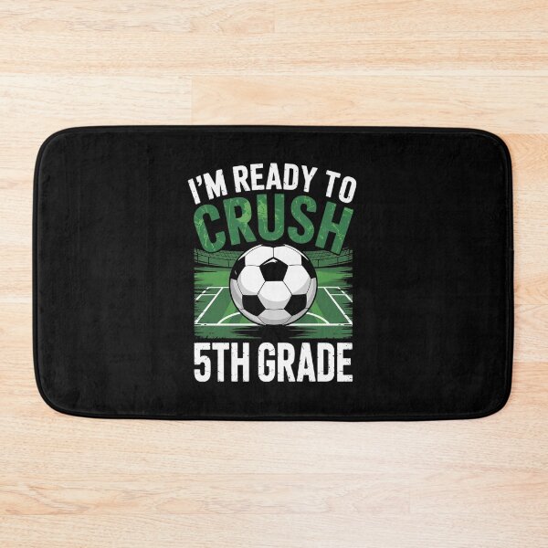 Item preview, First Day of 5th Grade Soccer Back to School Boys Kids designed and sold by joyouartArt.