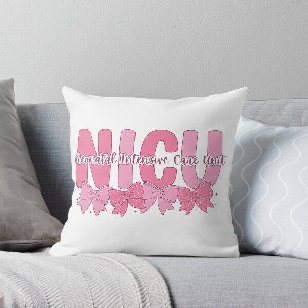 Item preview, Coquette NICU Nurse Pink Bow Neonatal Intensive Care Unit designed and sold by laurelrhodes.