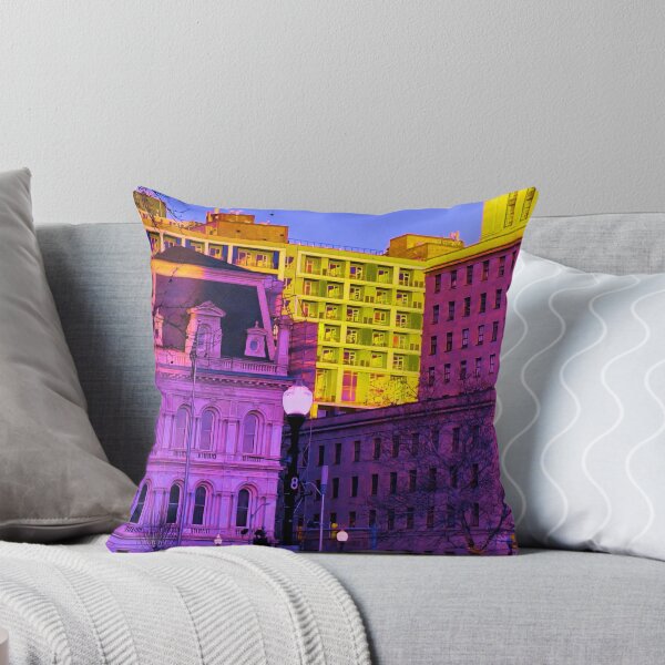 Item preview, Paisaje onírico de la ciudad de Baltimore en colores vibrantes designed and sold by Artondra Hall.