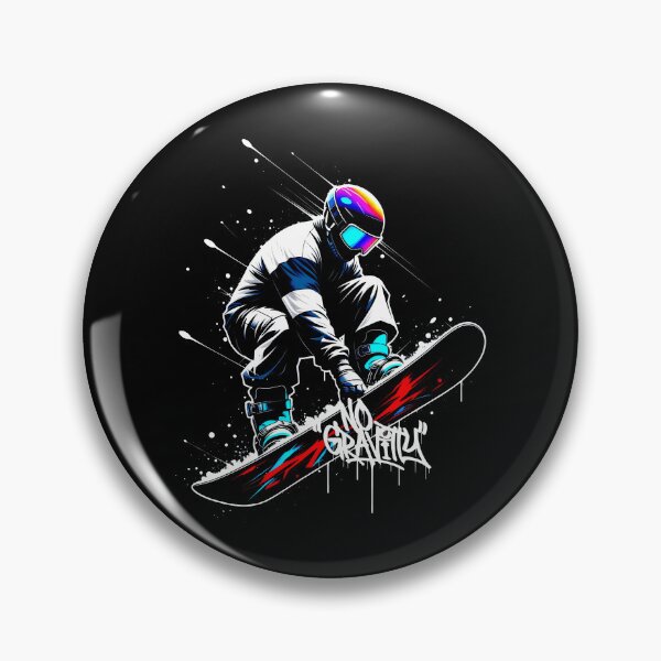 Item preview, Extreme Sports No Gravity Snowboarding Winter designed and sold by SplashTastic.