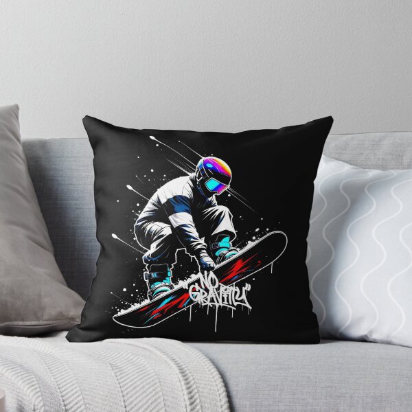 Item preview, Extreme Sports No Gravity Snowboarding Winter designed and sold by SplashTastic.