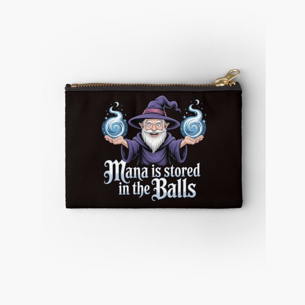 Item preview, Mana Is Stored in the Balls – Wizard Magic RPG Humor designed and sold by Redgiant87x.