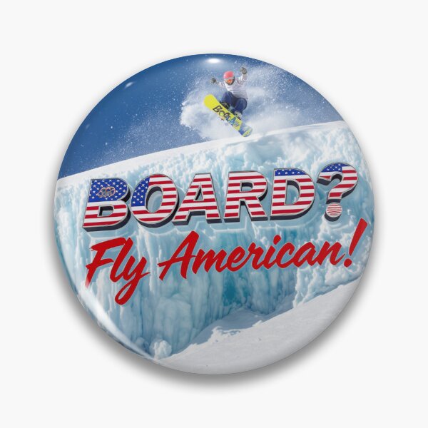 Item preview, Board? Fly American Print designed and sold by Lichentroupe63.