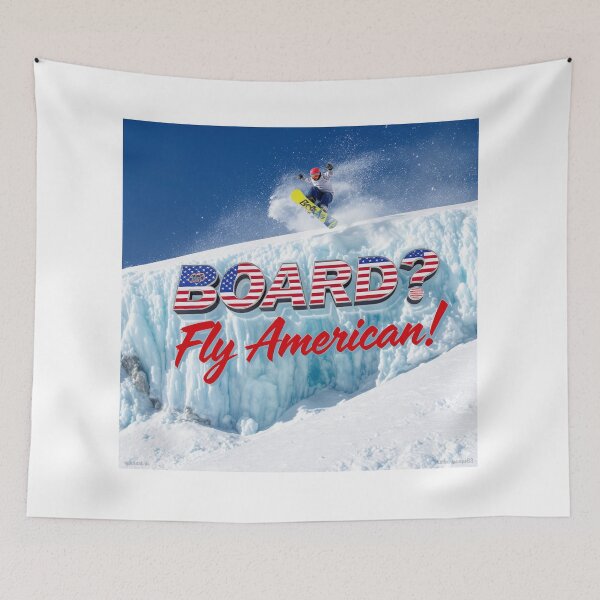 Item preview, Board? Fly American Print designed and sold by Lichentroupe63.