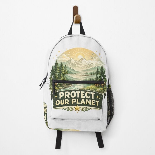Item preview, Protect Our Planet – Nature Environment Earth T-Shirt Design designed and sold by Ataqhin.