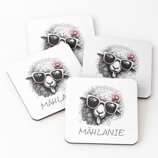 Item preview, Mählanie Cheeky Sheep Wordplay Illustration designed and sold by CreareAT.