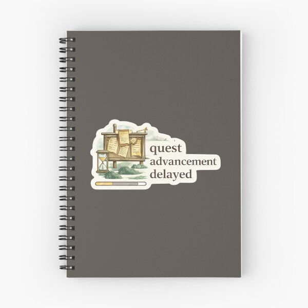 Item preview, Quest Advancement Delayed Gamer Meme designed and sold by Retr0Tshirts.