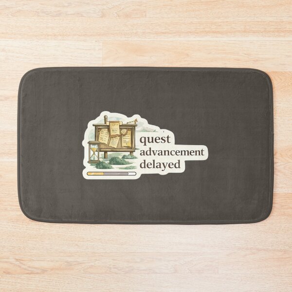 Item preview, Quest Advancement Delayed Gamer Meme designed and sold by Retr0Tshirts.