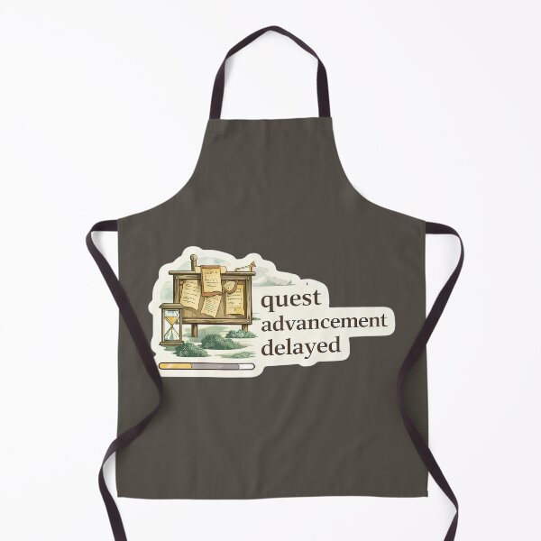 Item preview, Quest Advancement Delayed Gamer Meme designed and sold by Retr0Tshirts.