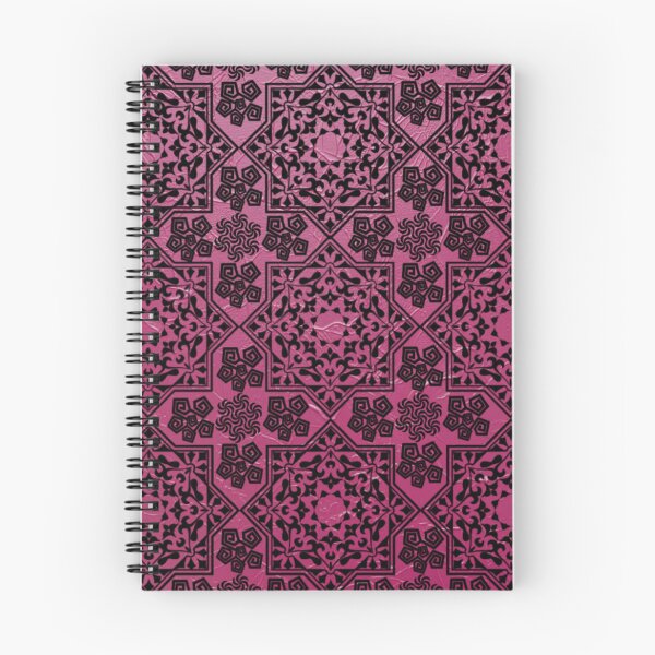 Item preview, Pink Textured Mandala Geometric Pattern - Exotic Abstract Design designed and sold by Italian Ink Studio.