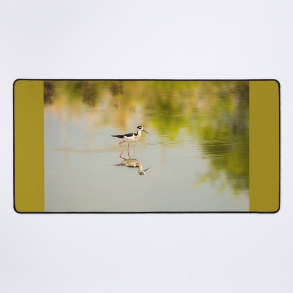 Item preview, Black-necked Stilt Reflection on The Wetlands designed and sold by Debra Martz.