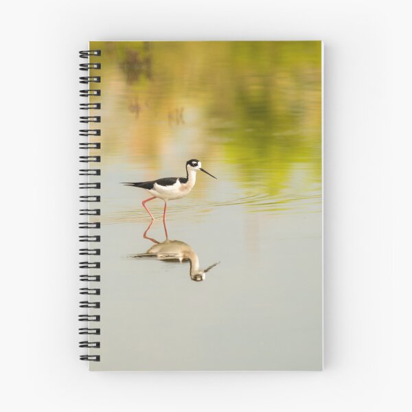 Item preview, Black-necked Stilt Reflection on The Wetlands designed and sold by Debra Martz.