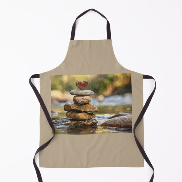 Item preview, Stacked Stones on River designed and sold by HeyyItsNikki.