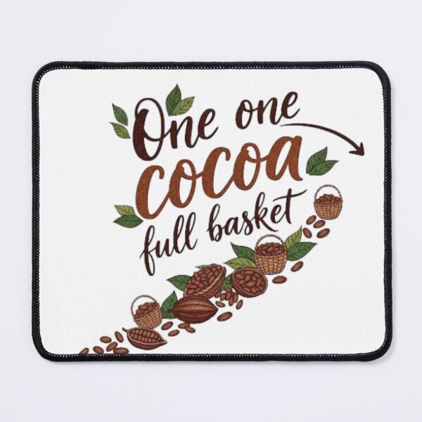 Item preview, One One Cocoa Full Basket Jamaican Proverb designed and sold by RozeAhSharon.
