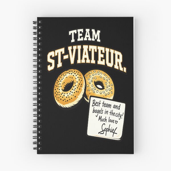 Item preview, Team St-Viateur Bagels Varsity Wordmark Shirt designed and sold by POD DYNASTY | Original Print On Demand T-Shirt Graphics.