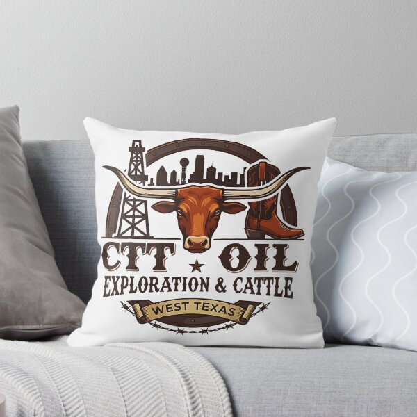 Item preview, Vintage CTT Oil Exploration and Cattle for Men Women designed and sold by bentonruiz.
