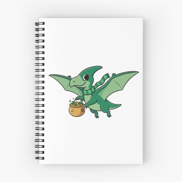 Item preview, Pterodactylus flying with a pot of gold designed and sold by JonysCreativeDesigns.