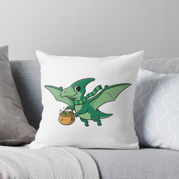 Item preview, Pterodactylus flying with a pot of gold designed and sold by JonysCreativeDesigns.