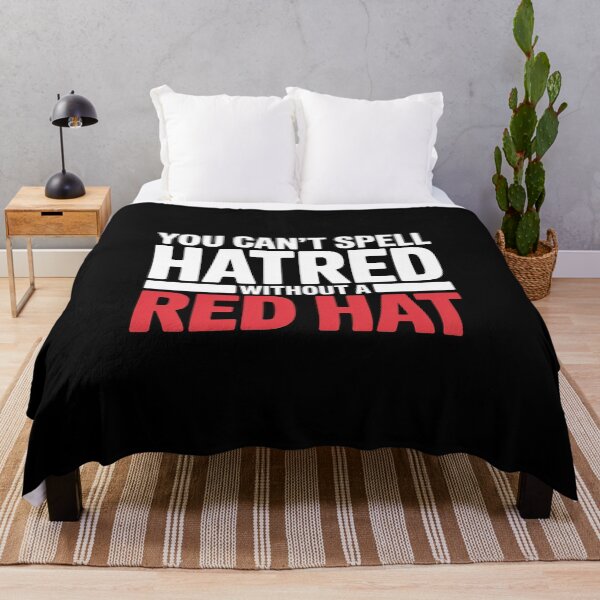 Item preview, You Can't Spell Hatred Without A Red Hat - This design is for people who appreciate bold political satire, clever wordplay, and expressive social commentary. designed and sold by ZyziowskyArt.